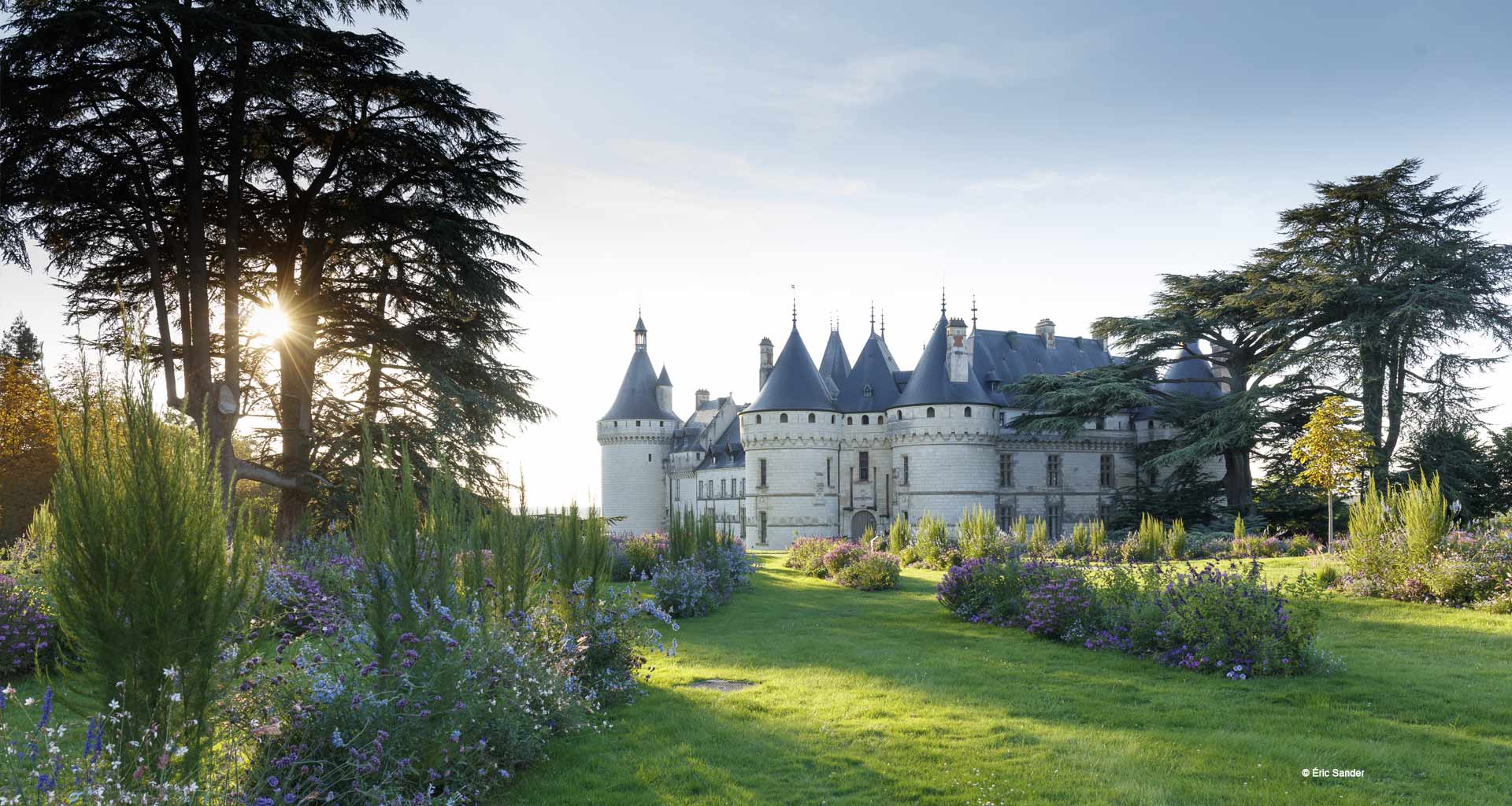 chateau et jardins de chaumont sur loire